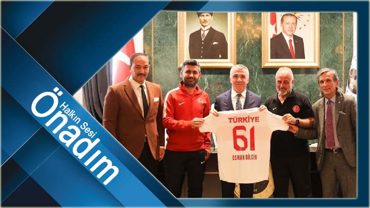Milli Takımdan Vali Bilgin’e 61 numara Milli Forma