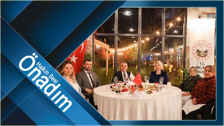 İftar programında şehit ve gazi aileleri bir araya geldiler