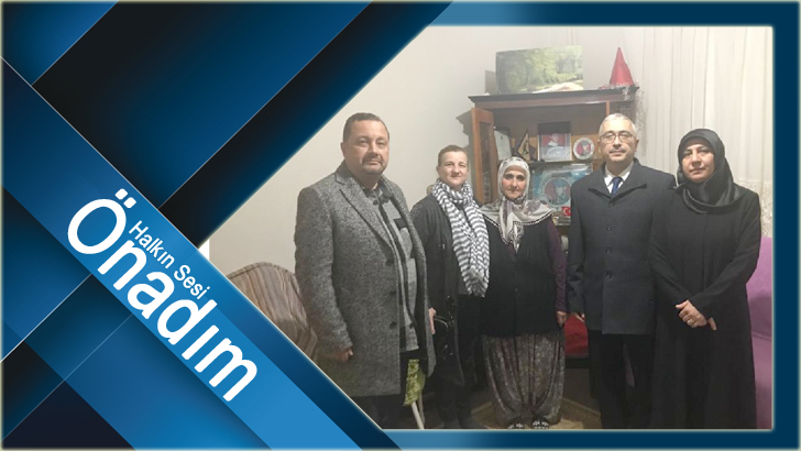 İl Müdürü Uysal İftarını Şehit Ailesi ile birlikte açtı