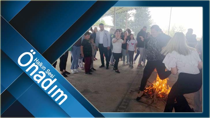 Ürünlü kadınları baharı karşıladı