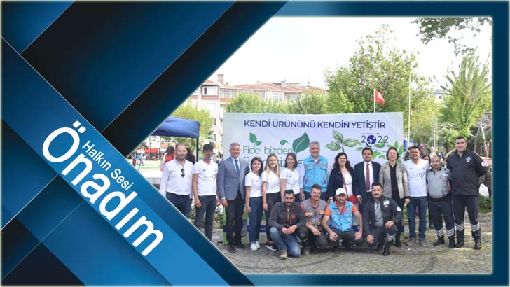 10 bin adet fide halka dağıtıldı!