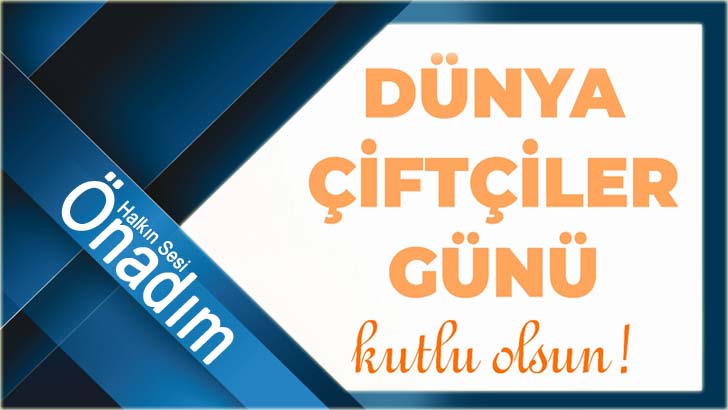 14 Mayıs Dünya Çiftçiler Günü