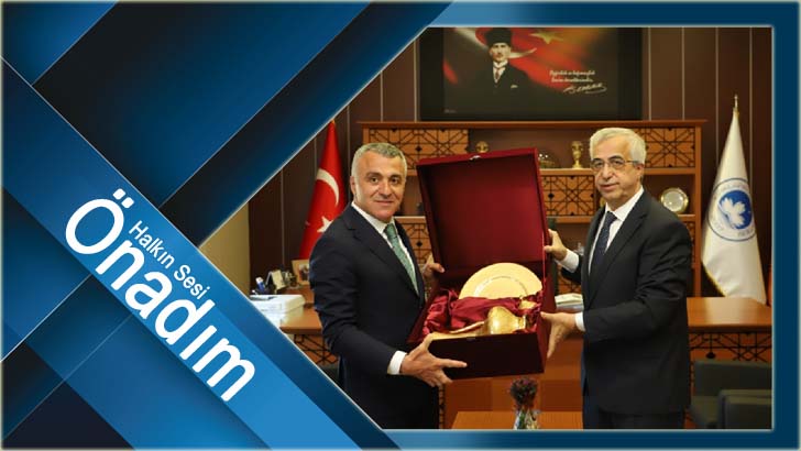 Kırklareli Valisi Osman Bilgin’den Rektör Şengörür’e veda ziyareti