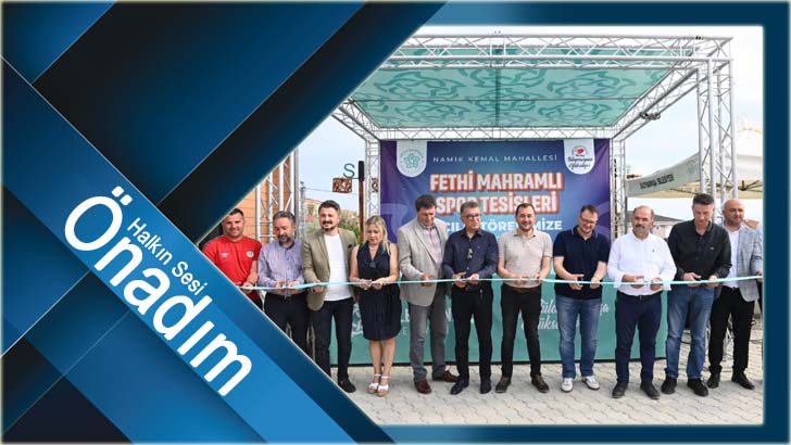 Süleymanpaşa bir spor tesisi daha kazandı