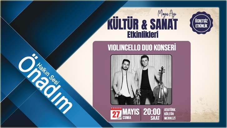 Çerkezköy'de Keman ve Viyolonsel rüzgarı esecek