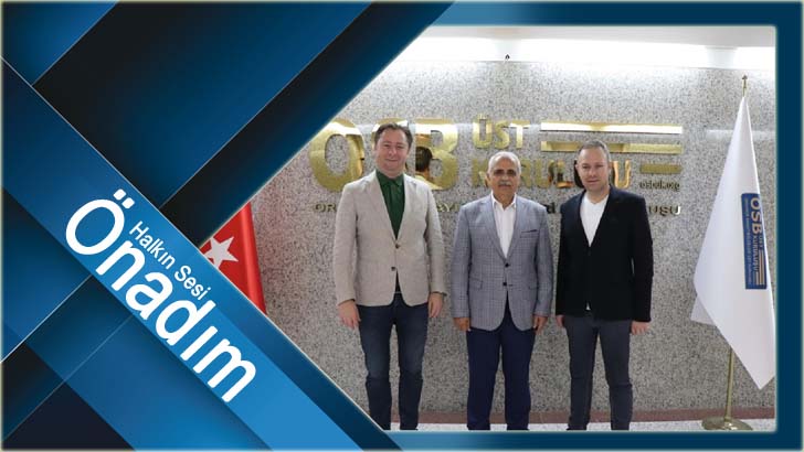 KTSO Başkanları Ilık ile Özsan, OSBÜK Genel Sekreteri Fatih Soysal’ı ziyaret etti