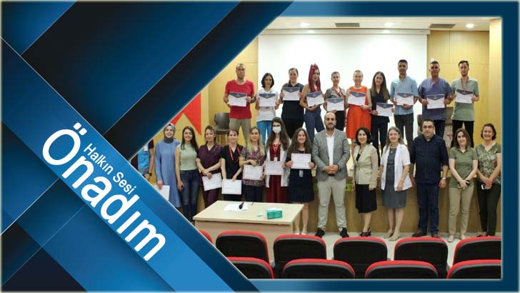 Hemşireler 160 saatlik eğitimin ardından sertifikalarını aldı