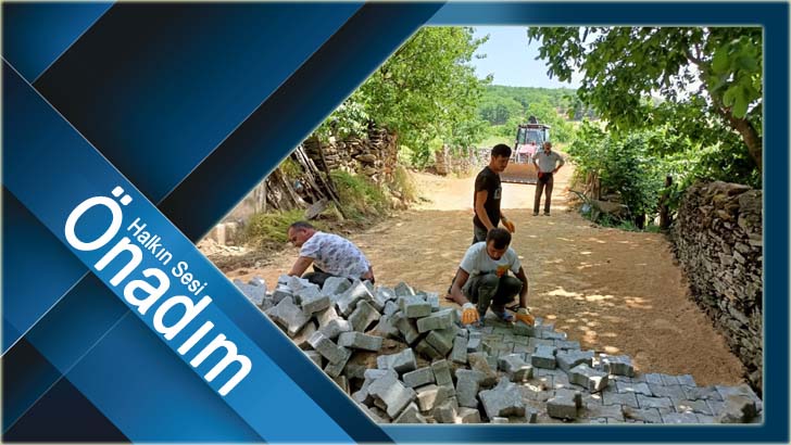 Armağan’da parke işi tamamlandı