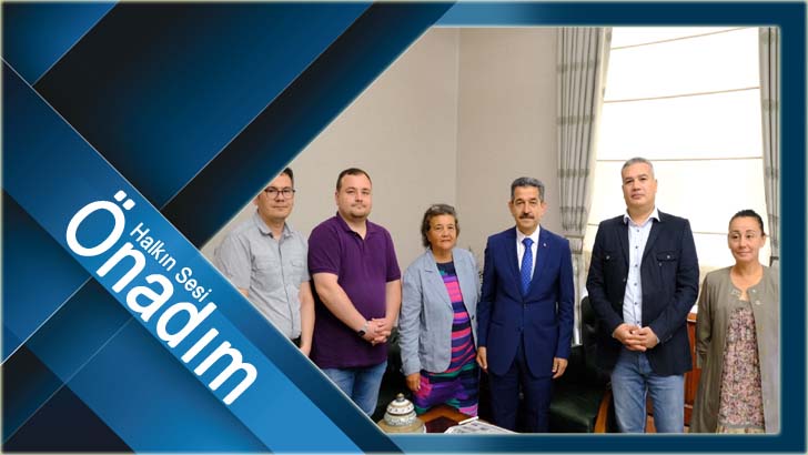 Önadım ailesinden Vali Ekici’ye “hayırlı olsun” ziyareti