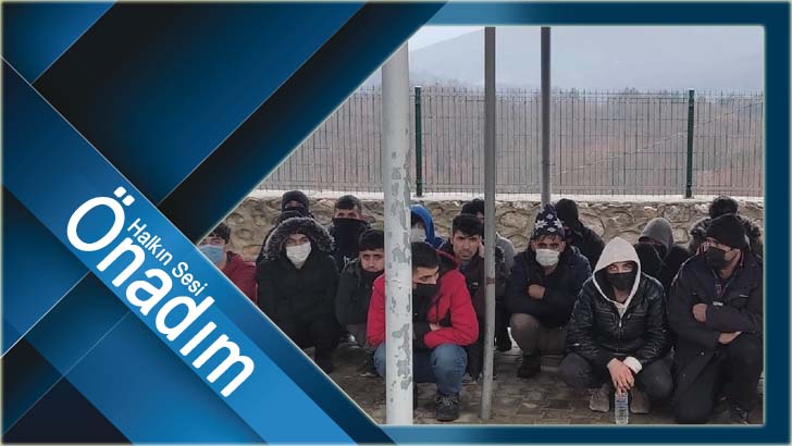28 kaçak göçmen yakalandı