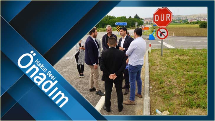 Pınarhisar Çevre Yolu ışıklandırılıyor