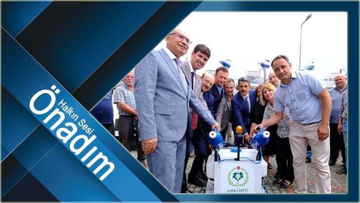 25 köye ilaçlama makinası