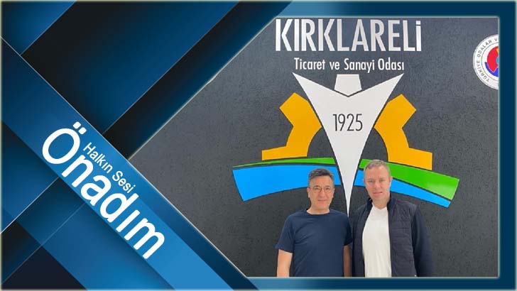 KTSO Başkanı Soner Ilık, Kırklareli Önceki Dönem Milletvekili Av. Şenol Gürşan’ı ağırladı