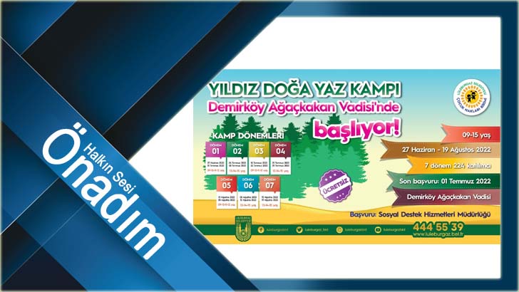 Yıldız Doğa Yaz kampı başlıyor!