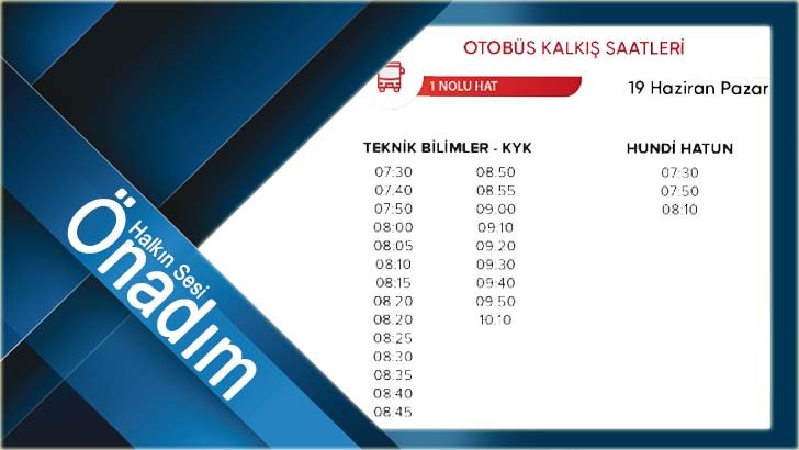 Belediye sınav günü için Özel Halk Otobüslerinin çalışma saatlerinde değişiklik yaptı