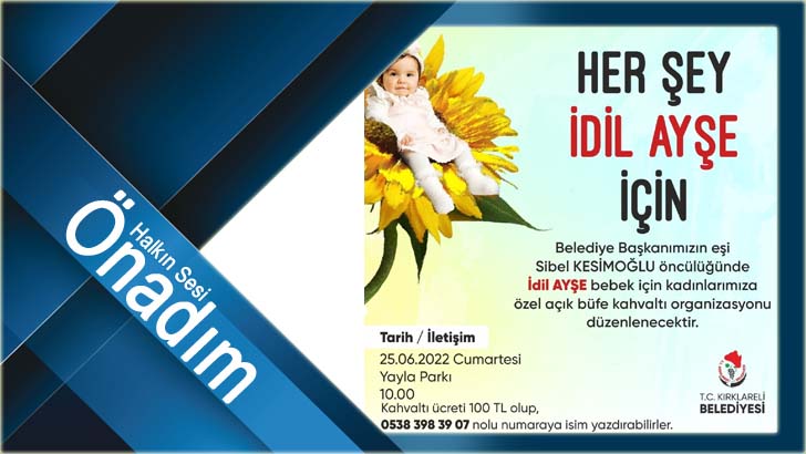 Kırklarelili kadınlardan İdil Ayşe’ye bir destek daha