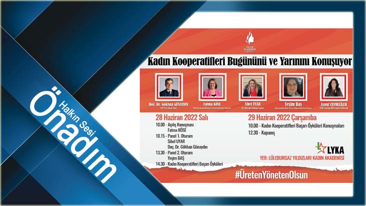 Kadın kooperatiflerinin “Bugünü ve Yarını” konuşulacak!