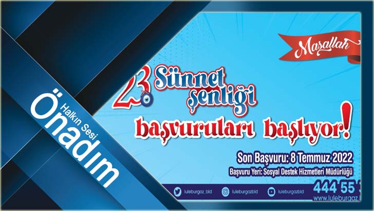 Sünnet Şenliği başvuruları başlıyor!