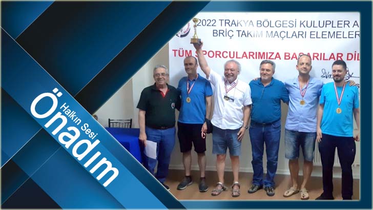 Trakya Bölgesi 2022 Briç Takım Maçları yapıldı