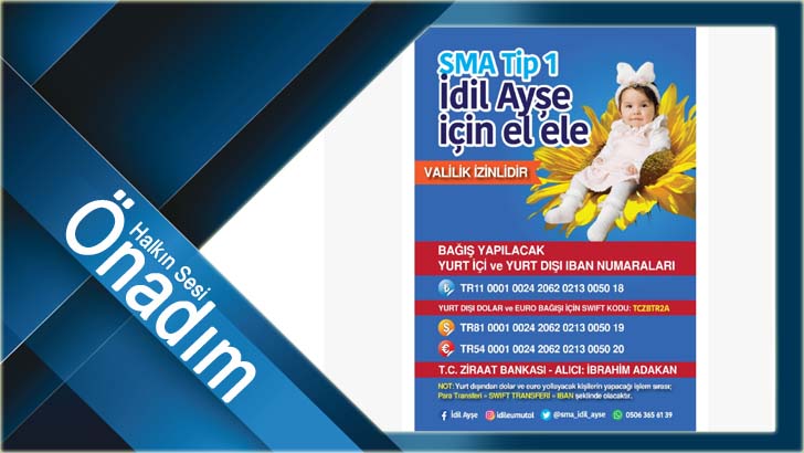 Haydi harçlıklar İdil Ayşe’ye!