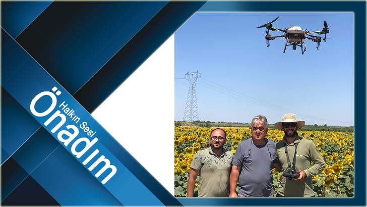 Çayır tırtılına karşı dronla mücadele başladı