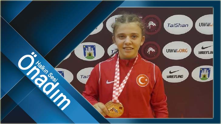 Lüleburgazlı güreşçimizden bronz madalya