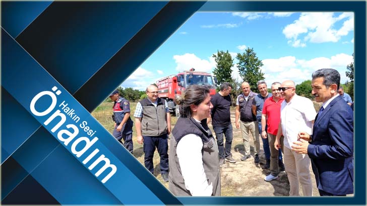 Pınarhisar’da çıkan orman yangını söndürüldü