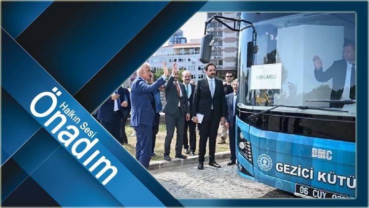 Kırklareli’ne gezici kütüphane