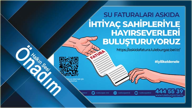 Lüleburgaz’da “Askıda Fatura” dönemi!