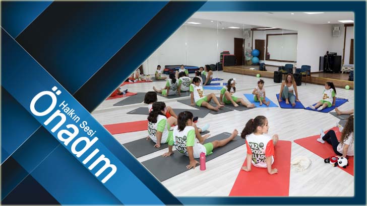 YAZ SPOR OKULUNDA EĞİTİMLER DEVAM EDİYOR