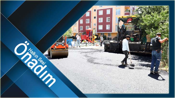 ÇERKEZKÖY’DE ASFALT ÇALIŞMALARI GOP MAHALLESİNDE DEVAM EDİYOR