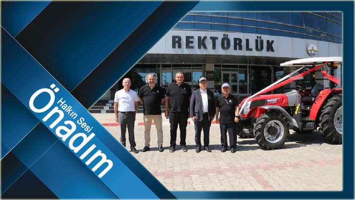 TRAKYA ÜNİVERSİTESİNE TRAKTÖR BAĞIŞI