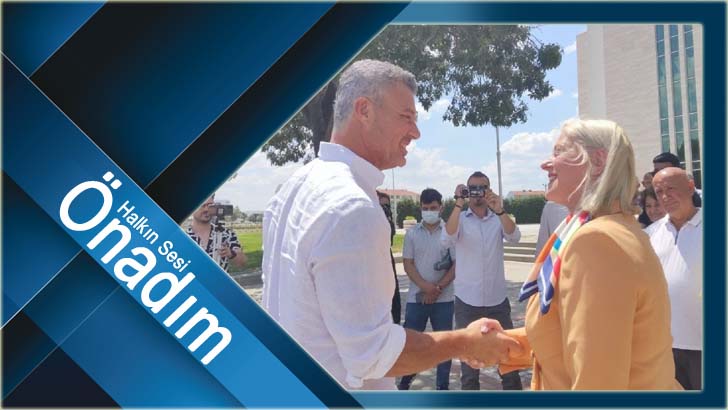 Başkan Becan Sadettin Saran’ı ağırladı