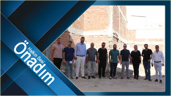 Kırklareli TSO Yönetimi, hizmet binası inşaat çalışmalarını inceledi