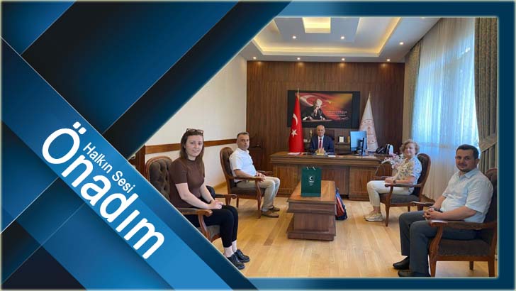 Yeşilay’dan İl Milli Eğitim Müdürü Kalkan’a ziyaret