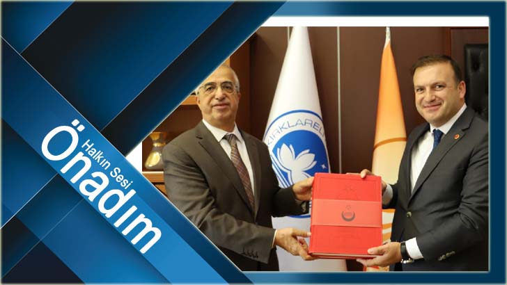 BİK Tekirdağ Şube Müdürü Bircan’dan Rektör Şengörür’e ziyaret