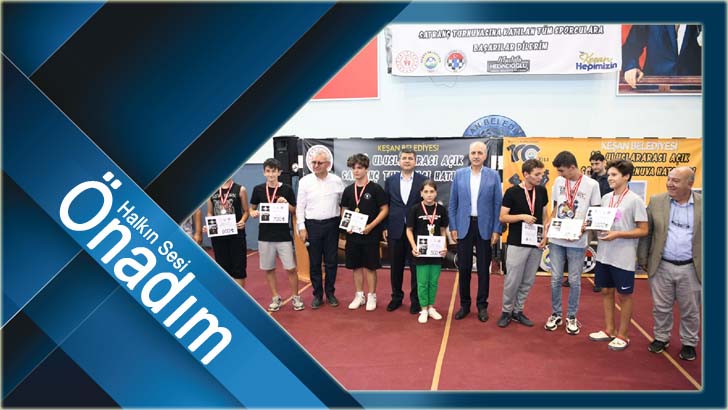 Keşan Belediyesi XVII. Uluslararası Açık Satranç Turnuvası sona erdi