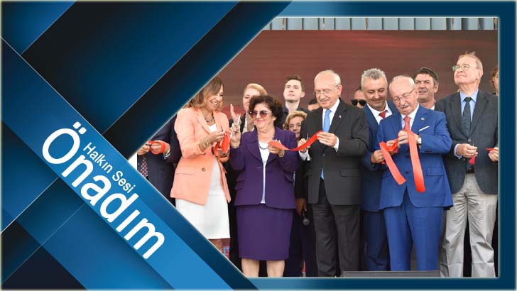 TEKİRDAĞ BÜYÜKŞEHİR BELEDİYESİ YENİ HİZMET BİNASI CHP GENEL BAŞKANI KEMAL KILIÇDAROĞLU'NUN KATILDIĞI TÖRENLE HİZMETE AÇILDI