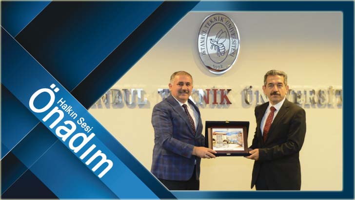 Vali Ekici’den, İTÜ Rektörü Koyuncu’ya teşekkür ziyareti