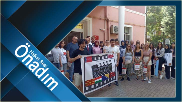 Hayatımız Sinema Projesi’nin öğrencileri Milli Eğitim’i ziyaret etti