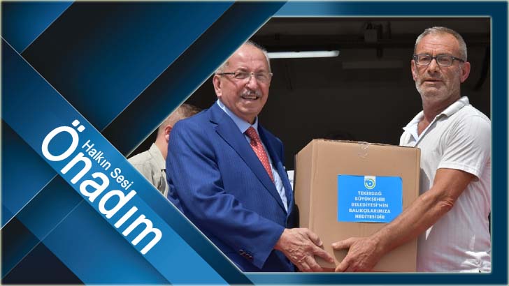 BÜYÜKŞEHİR, BALIKÇILARA DESTEĞİNİ SÜRDÜRÜYOR