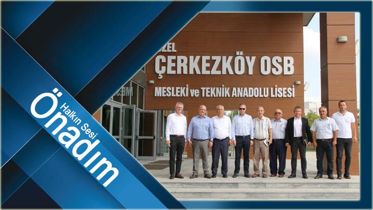 Kırklareli OSB’den Çerkezköy OSB Mesleki ve Teknik Anadolu Lisesi’ni ziyaret