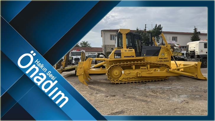 Özel İdare Araç Parkına Yeni Makine