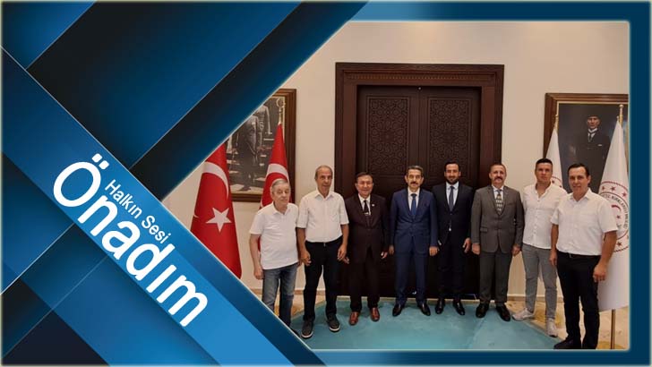 Kırklareli Gazeteciler Cemiyeti Vali Ekici’yi Makamında Ziyaret Etti