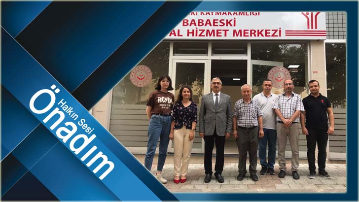 Babaeski Sosyal Hizmet Merkezi Müdürlüğü Hizmet Vermeye Başladı