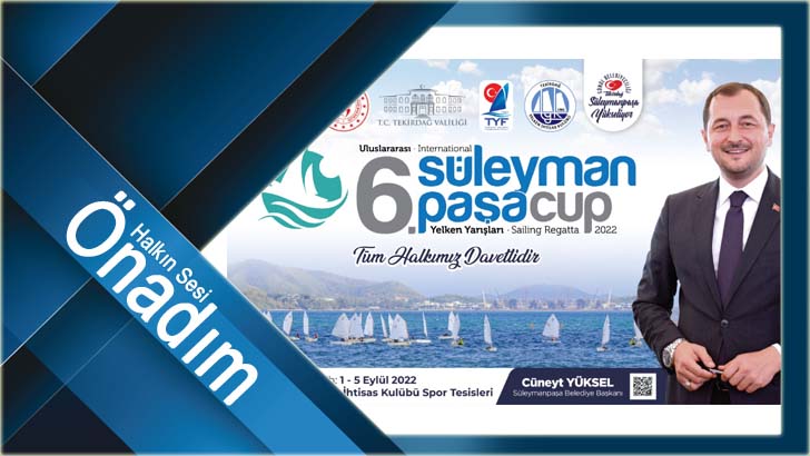 6. Süleymanpaşa Cup Yelken Yarışları başlıyor
