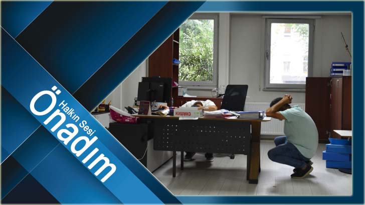 Belediyede gerçeği aratmayan tatbikat