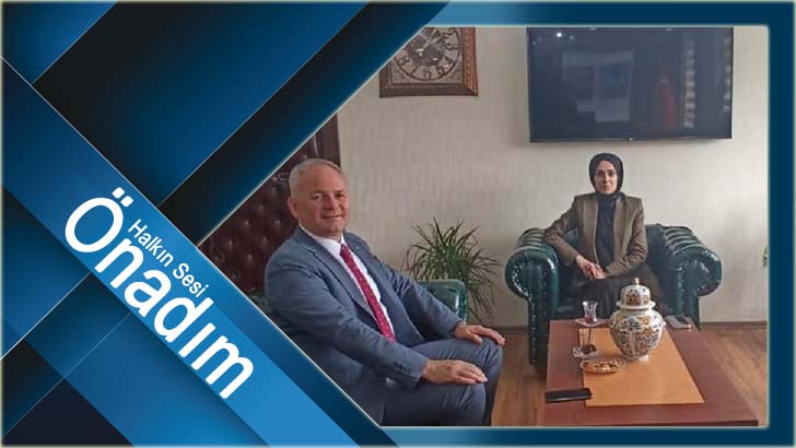 Başkan Türker’den Kaymakam Büyükkılıç’a ziyaret
