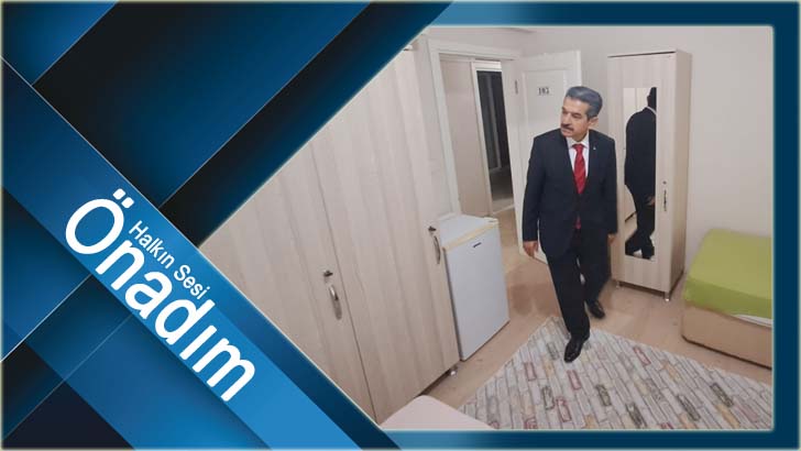 Vali Birol Ekici Öğrenci Yurtları ile Gençlik Merkezi’ni inceledi