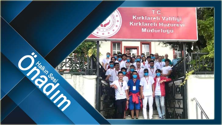 Kırklareli Kütahya’dan gelen çocukları ağırladı